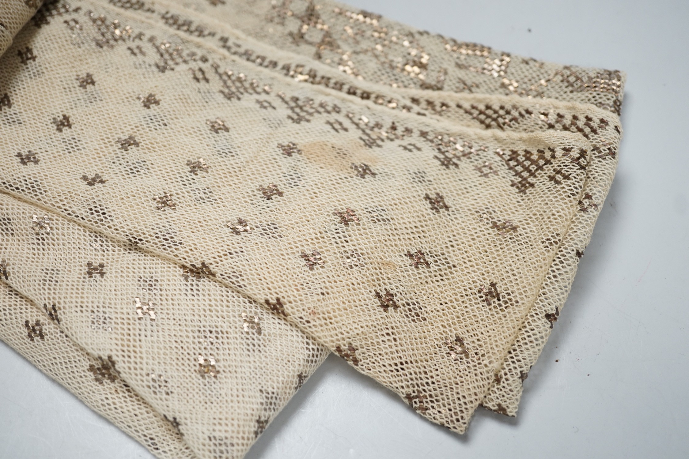 A 1930’s Egyptian metalwork stole